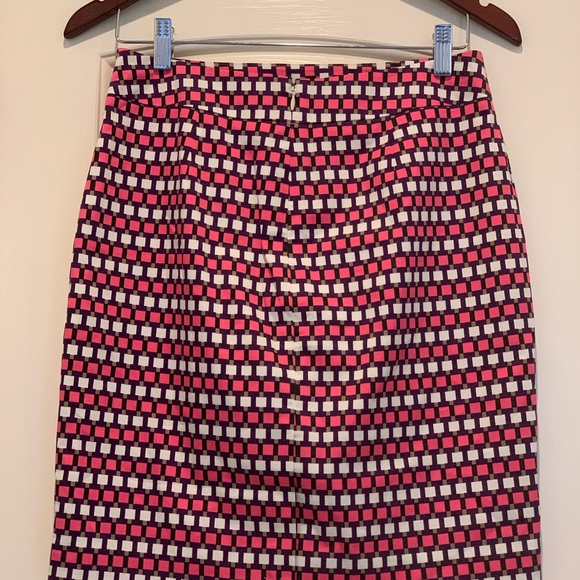 Ann Taylor| NWT Size 4P Geometric Pattern Skirt - Picture 3 of 6